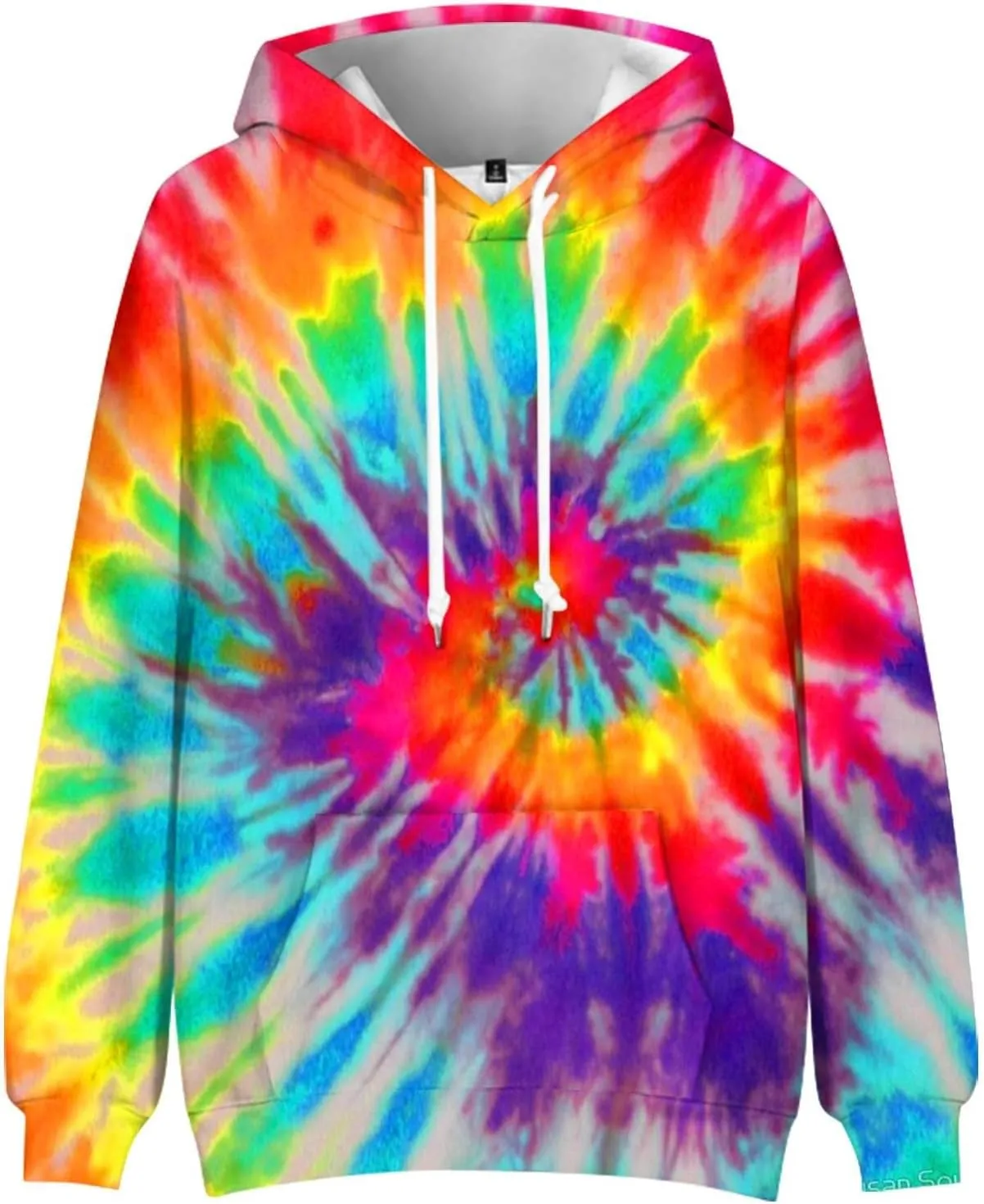 2025 Fashion Hoodies for Men Long Sleeve Workout Athletic Sweatshirt Casual Printing Hooded Pullover Tops with Pocket