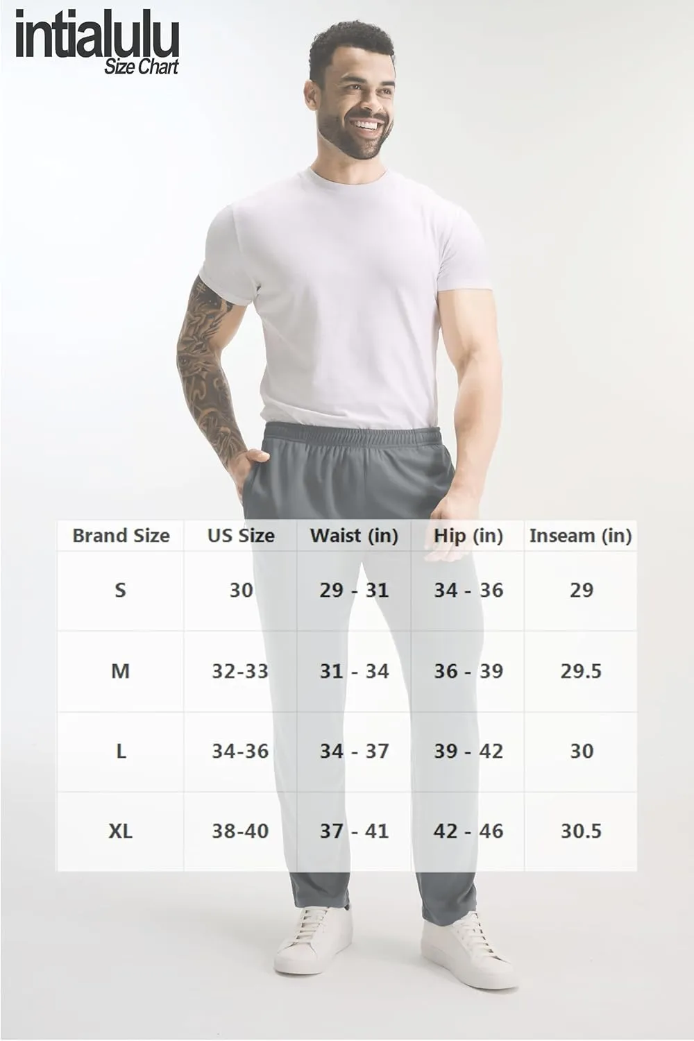 5 Pack Athletic Workout Open Bottom Pants with Zipper Pockets Gym Jogger Pants Running Sweatpants for Men