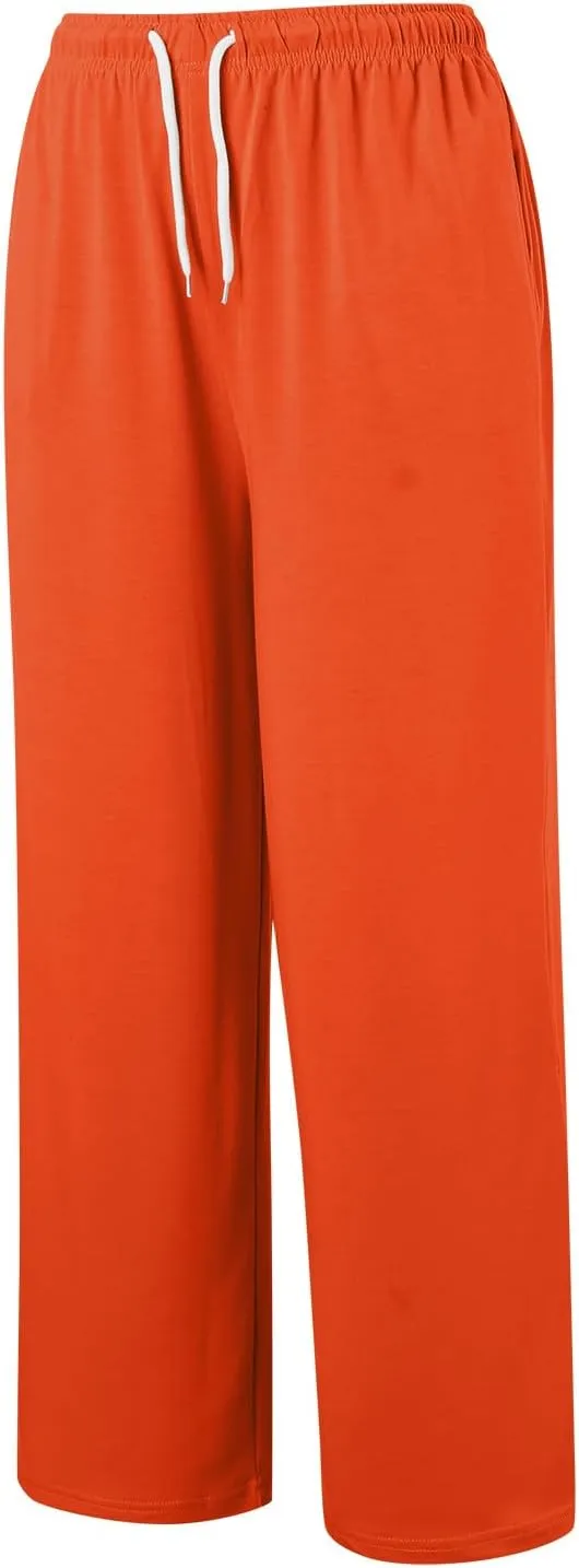 Baggy Tall Wide Legged Sweatpants for Women Fleece Lined 2024 Loose Wide Leg Joggers Casual Yoga Cozy Open Bottom