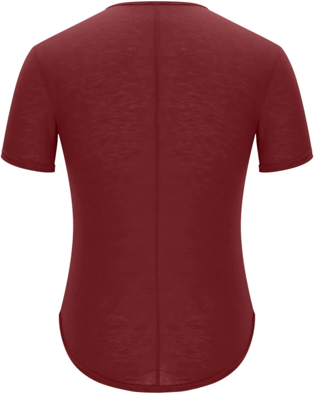 Big and Tall Mens Tshirts Casual Hipster Longline Extra Long Shirts Curve Hem Tees Gym Workout Muscle Shirts Tops