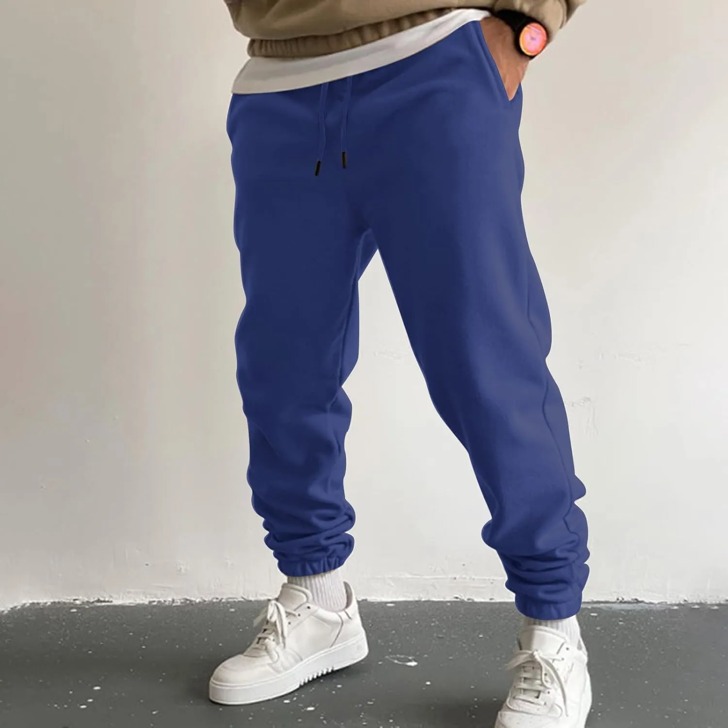 Cargo Pants for Men Big and Tall Fashion Joggers Comfortable Basic Pants Sport Daily Workout Pants Men's Lightweight