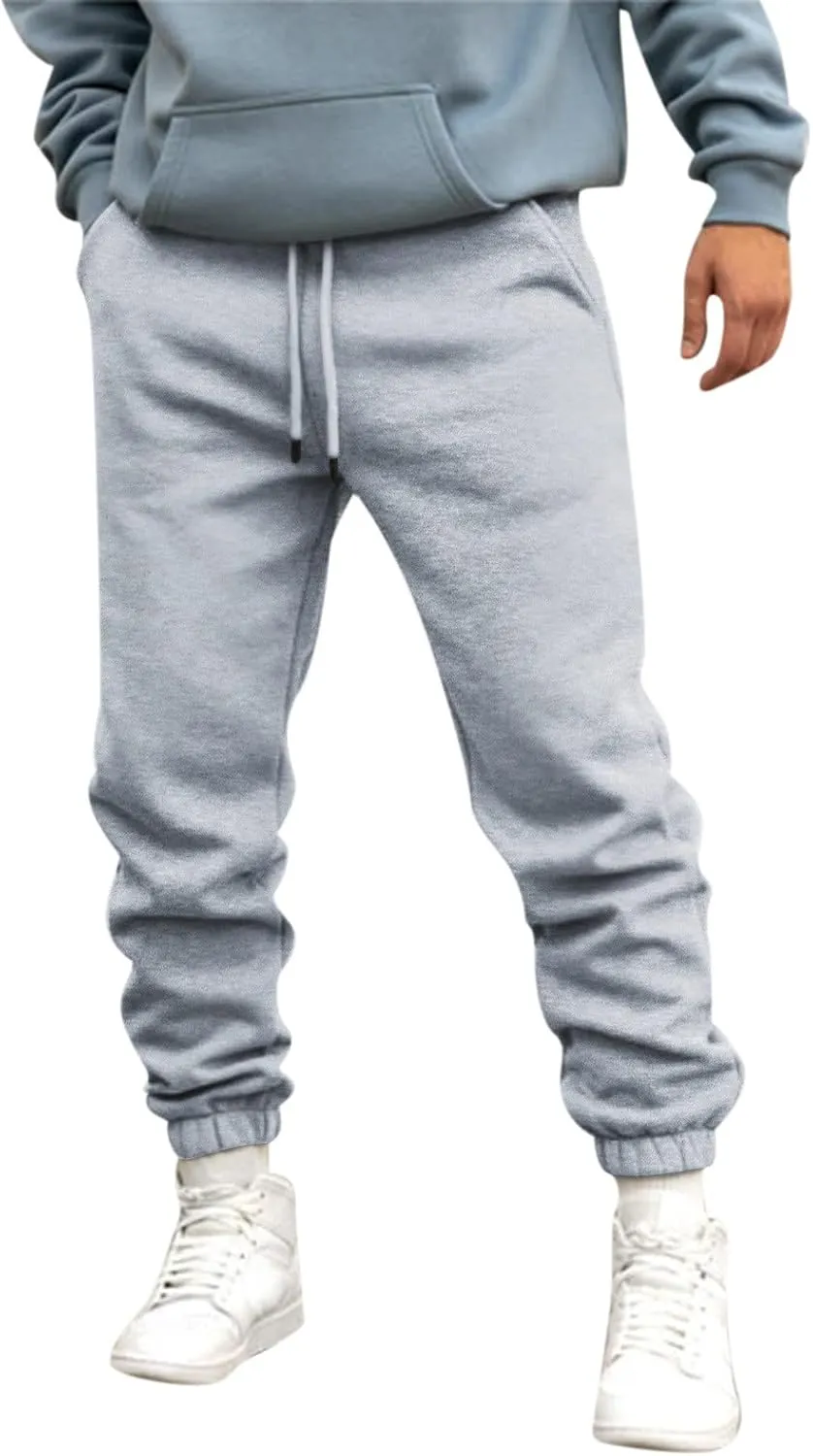 Cargo Pants for Men Big and Tall Fashion Joggers Comfortable Basic Pants Sport Daily Workout Pants Men's Lightweight