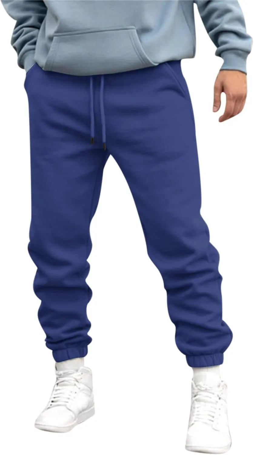 Cargo Pants for Men Big and Tall Fashion Joggers Comfortable Basic Pants Sport Daily Workout Pants Men's Lightweight