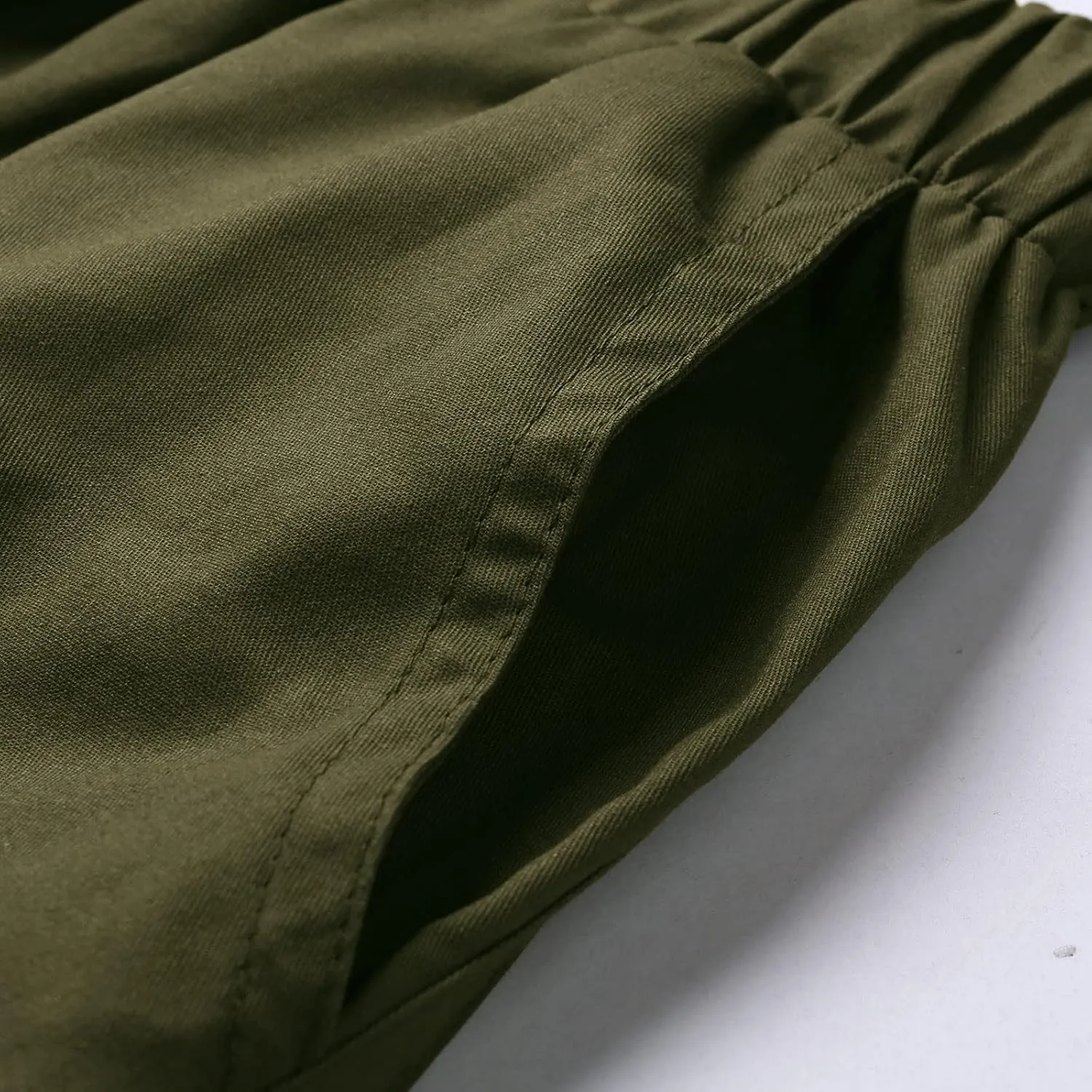Cargo Pants for Men Relaxed Fit Mens Cargo Pants Sweatpants with Zipper Pockets Workout Cycling Gym Pants Men Joggers