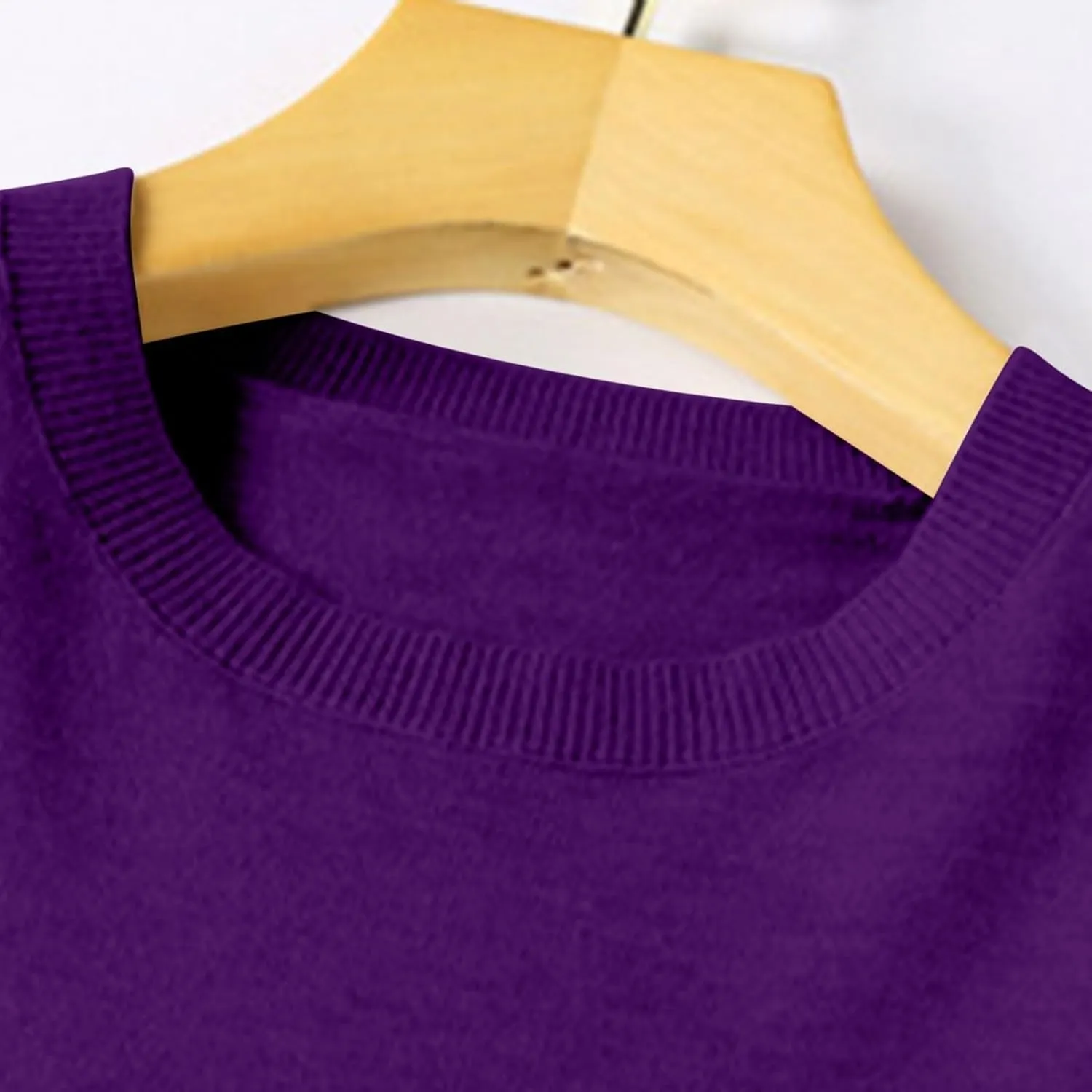 Cashmere Sweaters for Women Long Sleeve Crew Neck Loose Pullover Tops Warm Cozy Lightweight Wool Knit Sweater