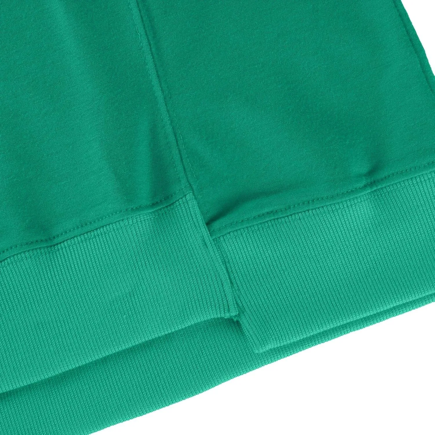 Fall Crew Neck Sweatshirts Women Solid Pullover Cropped Sweatshirt Long Sleeve Winter Side Split Sweaters Trendy 2024