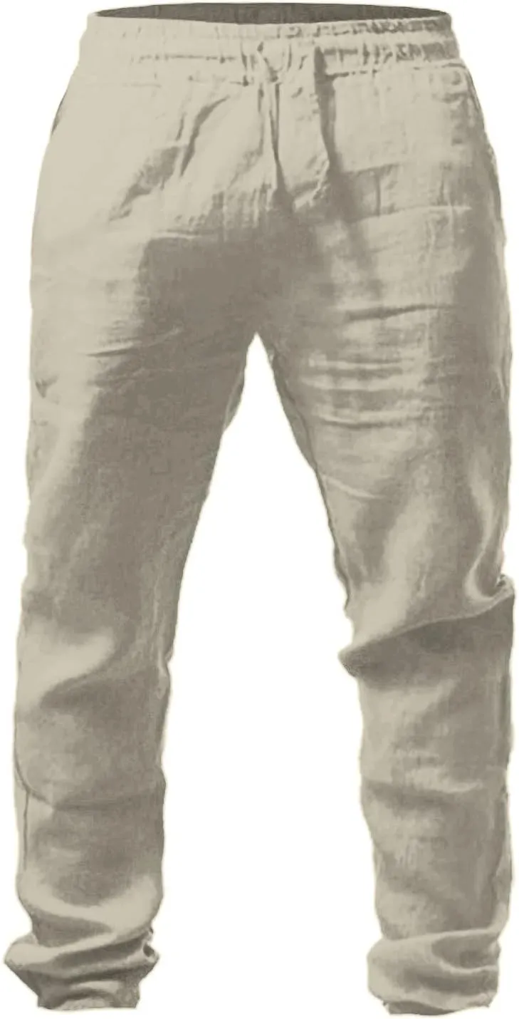 GIERIDUC Men's Jogger Sweatpants Lightweight Mens Dress Pants Big and Tall Tactical Equipment for Men Straight Trousers Pant