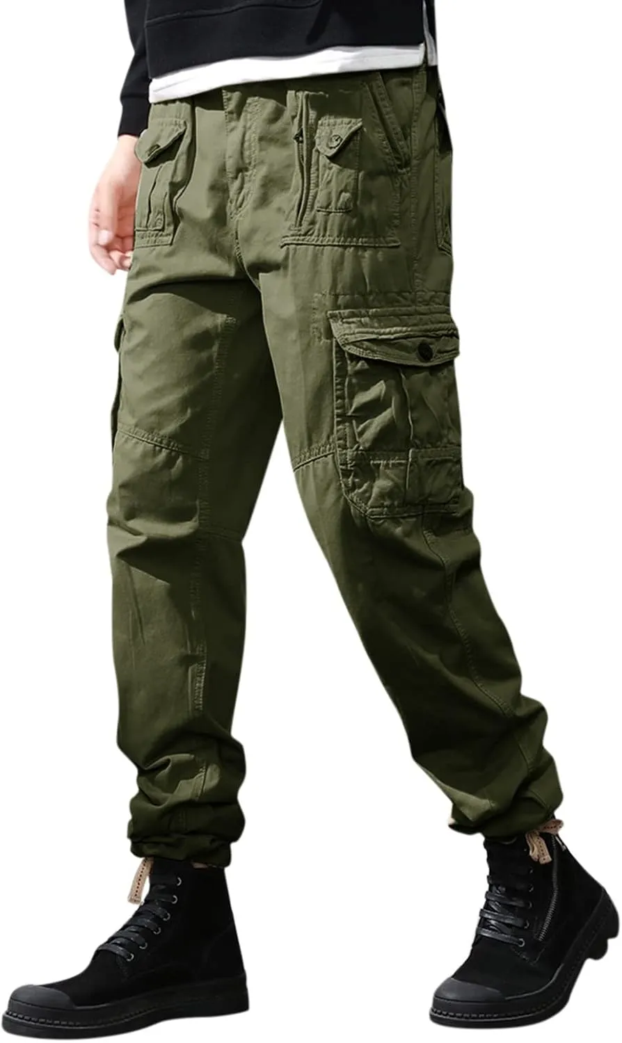 GIERIDUC Polka Dots Dress Pants for Men's Mens Sweat Pants Elastic Bottom Mens Checkered Dress Pants Basketball Sports Cards