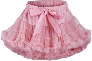 Girls Tutu Dress Layered Tulle Ruffle Skirt Princess Tutu Dance Outfit Party Birthday