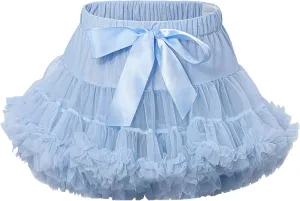 Girls Tutu Dress Layered Tulle Ruffle Skirt Princess Tutu Dance Outfit Party Birthday
