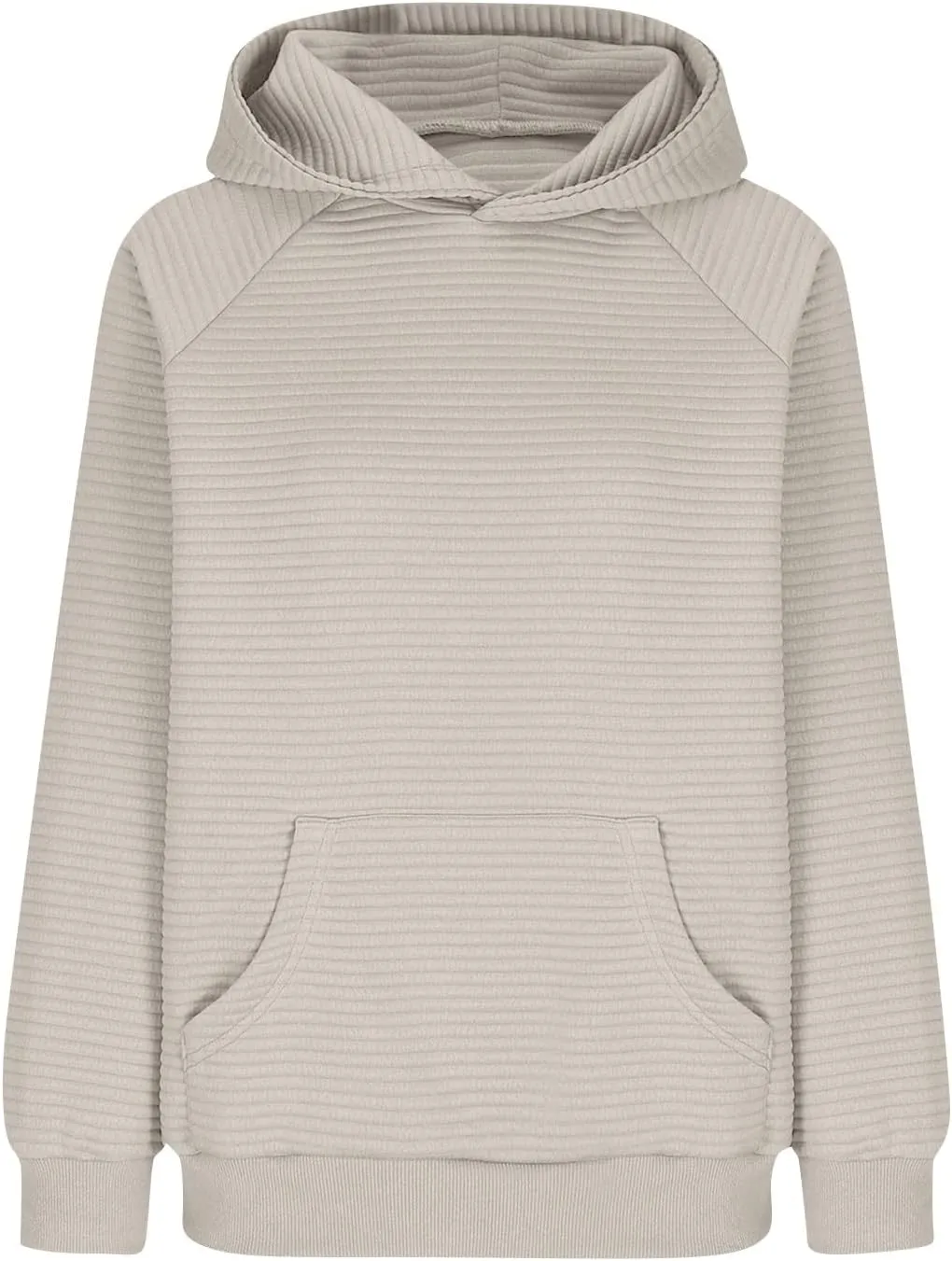 Hoodies For Teen Girls Long Sleeve Western Sweatshirts Knit Fall Sweaters Casual Solid Tunic Pullover With Pocket