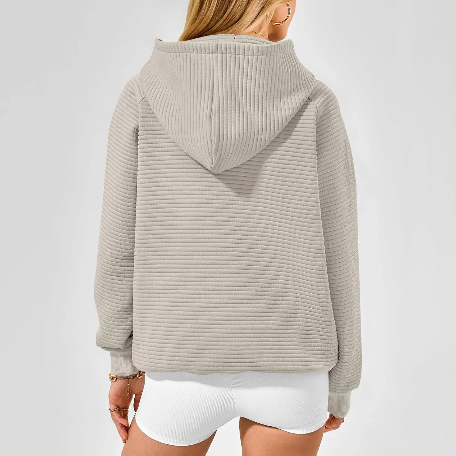Hoodies For Teen Girls Long Sleeve Western Sweatshirts Knit Fall Sweaters Casual Solid Tunic Pullover With Pocket