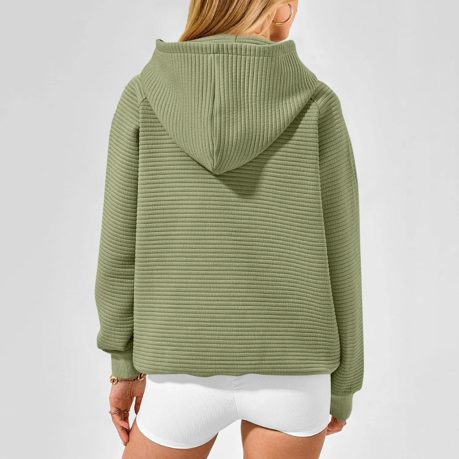 Hoodies For Teen Girls Long Sleeve Western Sweatshirts Knit Fall Sweaters Casual Solid Tunic Pullover With Pocket