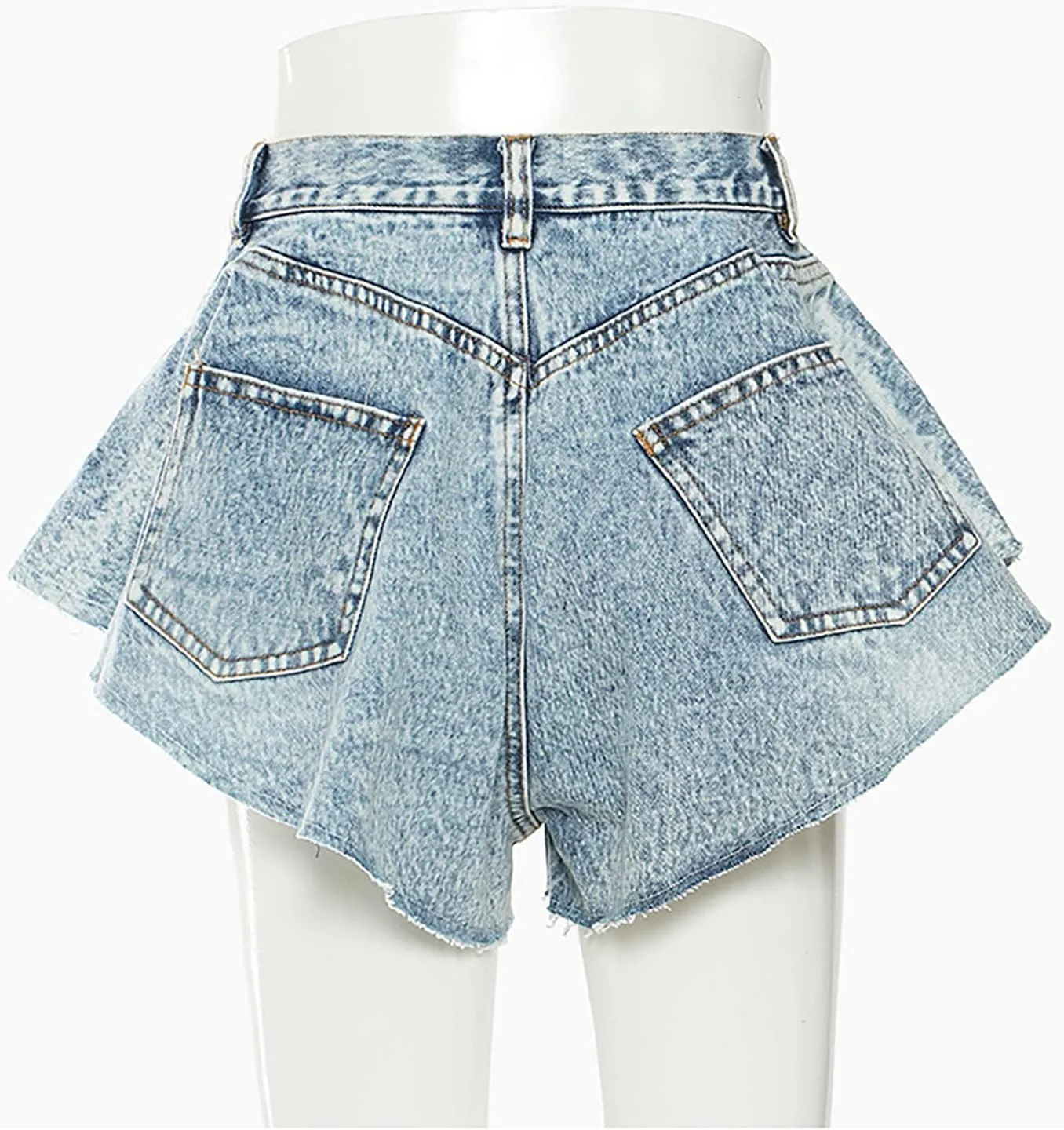 Jeans Shorts Women High Waist Oversizeded Denim Shorts Wide Leg Cowboy Shorts Sexy Springy Streetwear Jeans Shorts