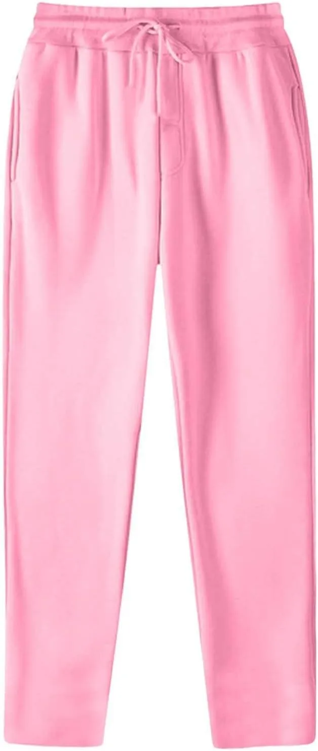 Men Cargo Pants with Pockets Stretch Drawstring Elastic Waist Sweatpants Tall Regular Fit Pants Tall Joggers Trousers