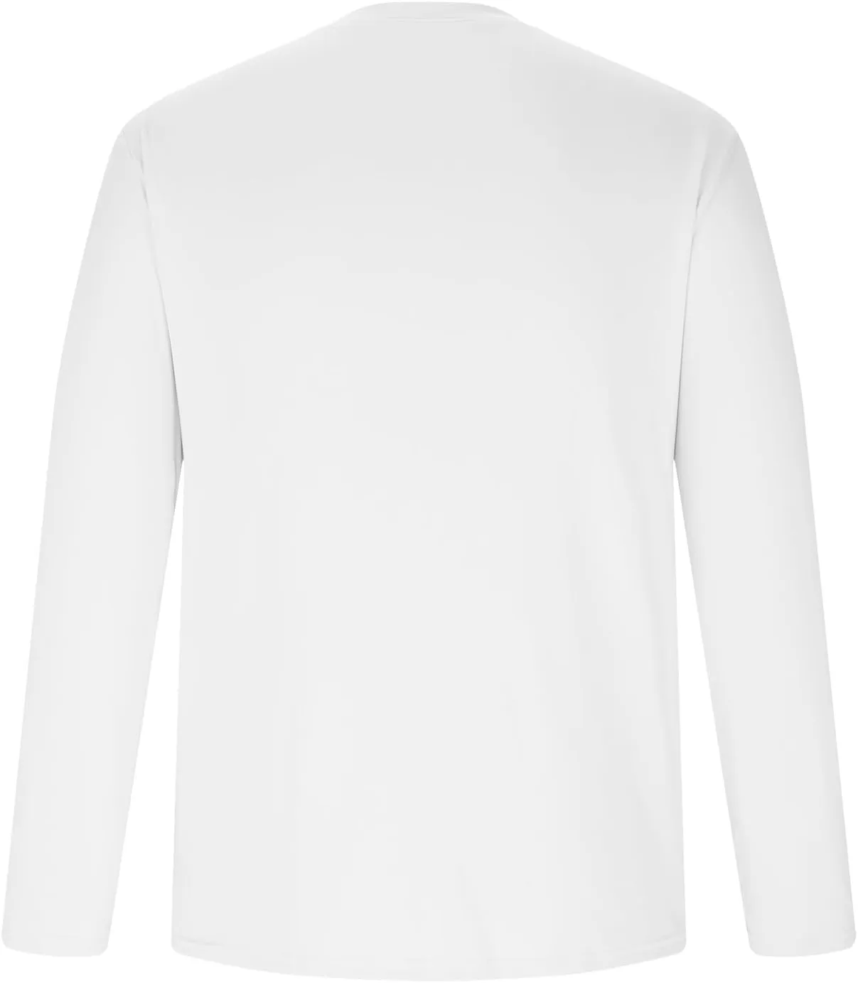 Men Long Sleeve Shirts Sun Protective Summer T Shirts Crew Neck Hiking Tee Shirts Comfy Breathable Tees for Running