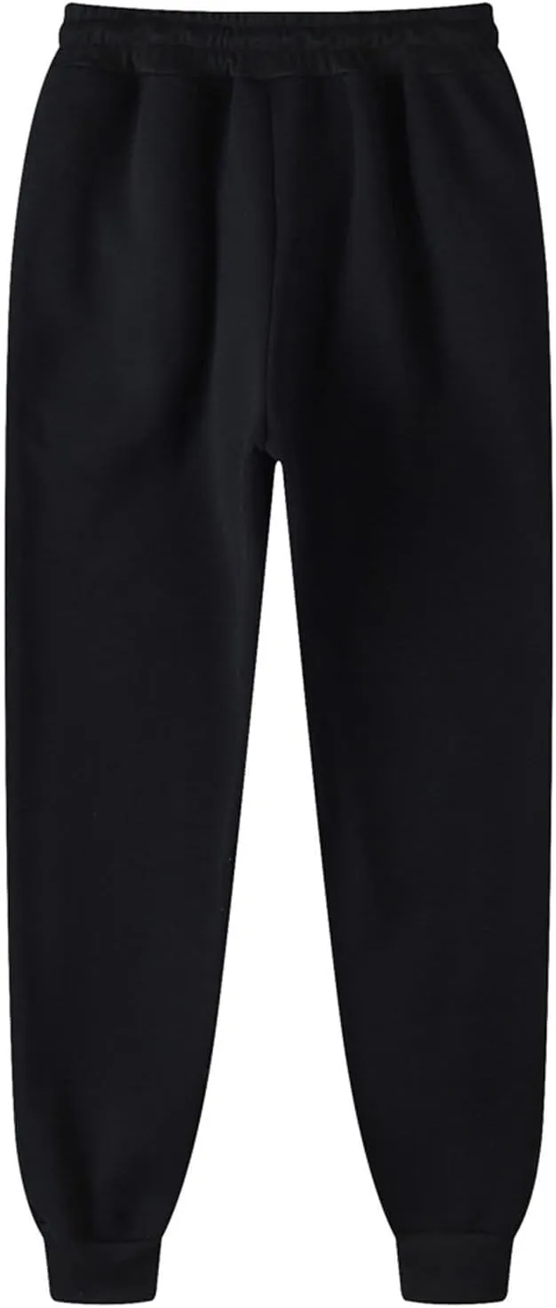 Mens Cargo Pants 2023 Casual Drawstring Joggers with Pocket Solid Color Work Sweatpant Outdoor Adjustable Pants