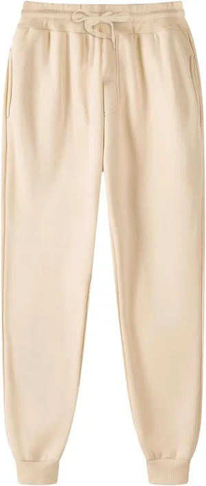 Mens Cargo Pants 2023 Casual Drawstring Joggers with Pocket Solid Color Work Sweatpant Outdoor Adjustable Pants