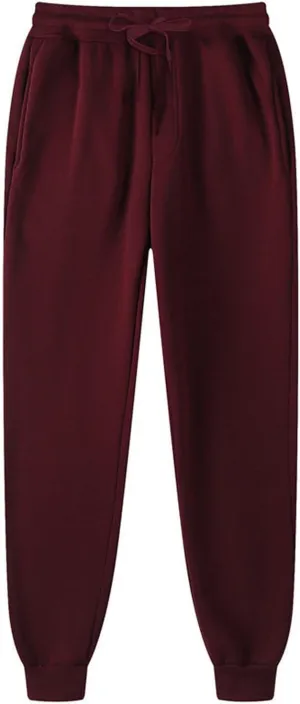 Mens Cargo Pants 2023 Casual Drawstring Joggers with Pocket Solid Color Work Sweatpant Outdoor Adjustable Pants
