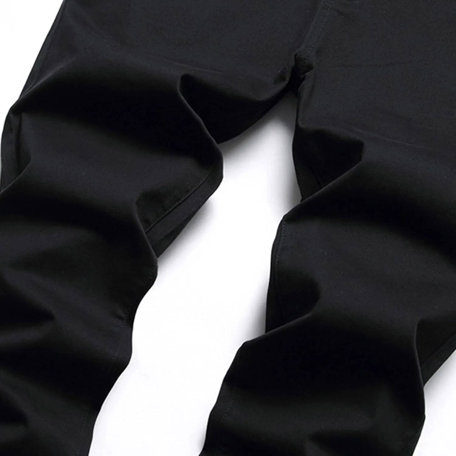 Men's Classic Multi-Pocket Relaxed Straight Leg Plus Size Fashion Pants Straight Mid Rise Jeans Men's Pants Jeans