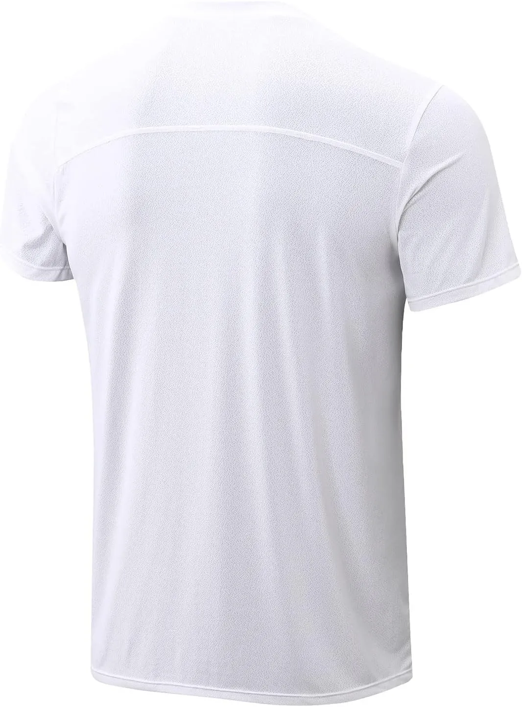 Men's Quick Dry Workout Gym Short Sleeve T Shirt Moisture Wicking Active Athletic Performance Running Tees Shirts