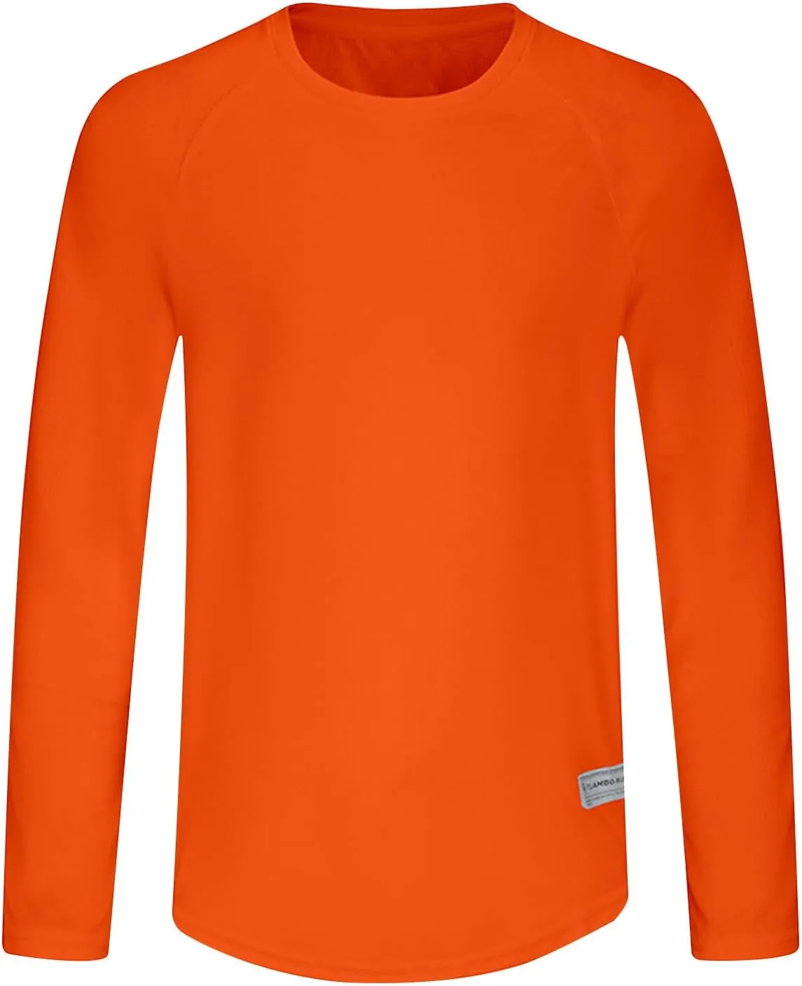 Mens Sun Protection Athletic Tshirts Plus Size UPF 50 Long Sleeve Uv SPF Tops for Fishing, Camping, Hiking Surfing