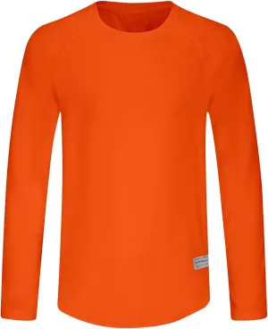 Mens Sun Protection Athletic Tshirts Plus Size UPF 50 Long Sleeve Uv SPF Tops for Fishing, Camping, Hiking Surfing