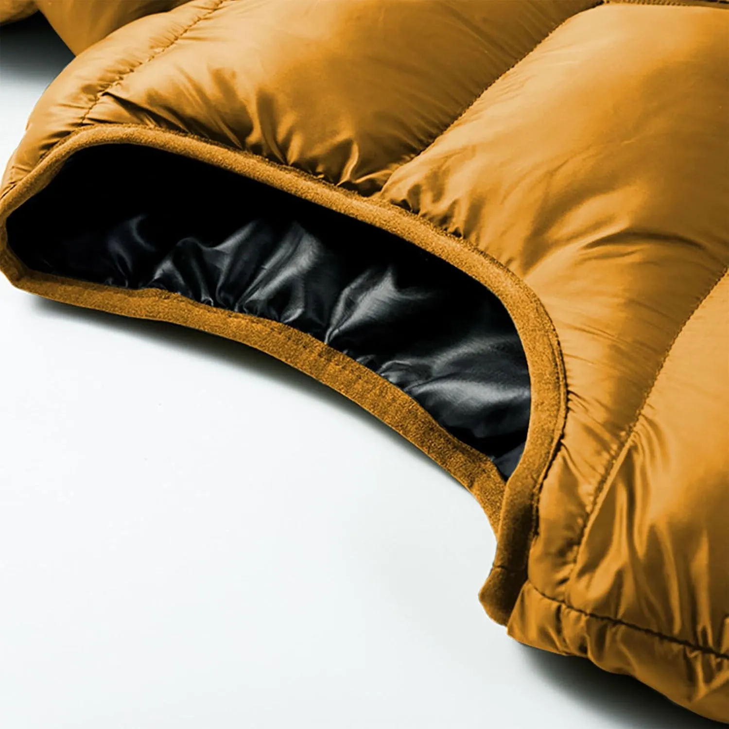 Men's Thicken Winter Warm Vest Sleeveless Padded Puffer Jacket Lightweight Windproof Hooded Vest with Removable Hood