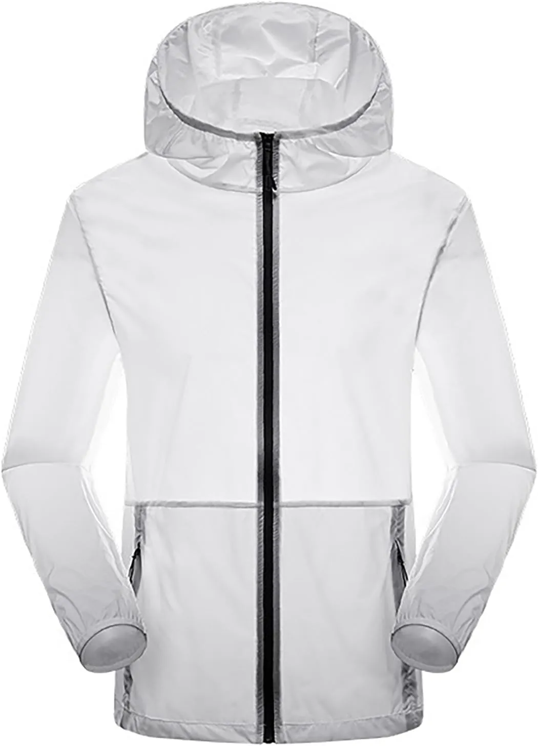 Men's UPF 50  Sun Protection Jacket Cooling Hiking Performance Shirts Hooded Lightweight Long Sleeve Fishing Shirts