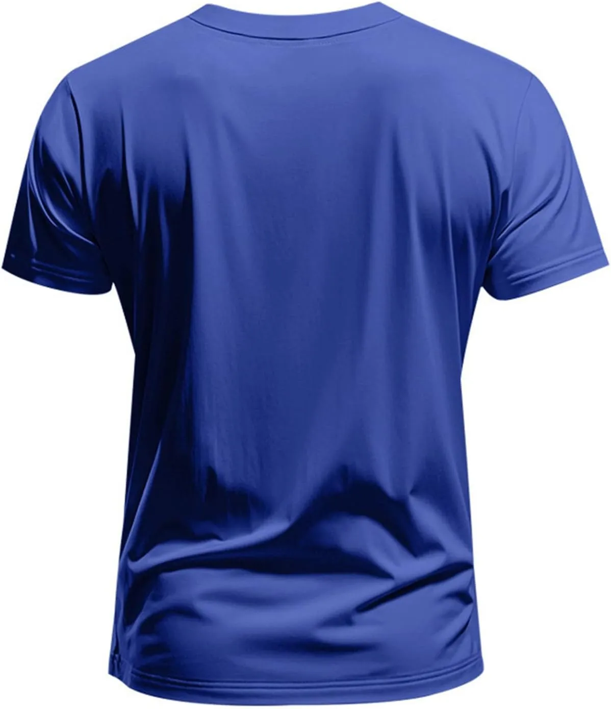 Mens V Neck Muscle Shirts Casual Short Sleeve Gym Athletic T Shirt Fashion Tee Top Sports Workout Bodybuilding Shirts