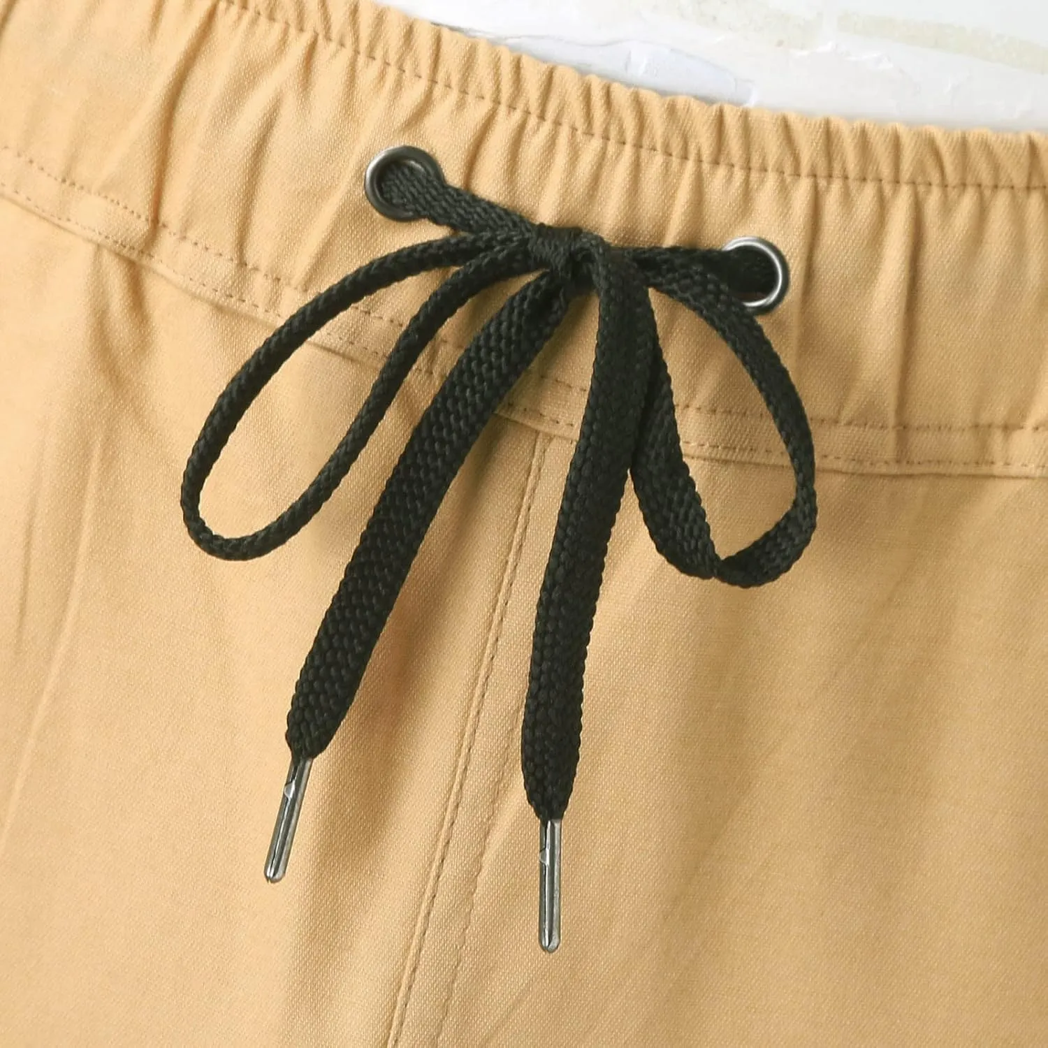 Mens Workout Cargo Sweatpants Cargo Pants Drawstring Waist Workout Outdoor Jogger Sweatpants Men Joggers Chino Cargo