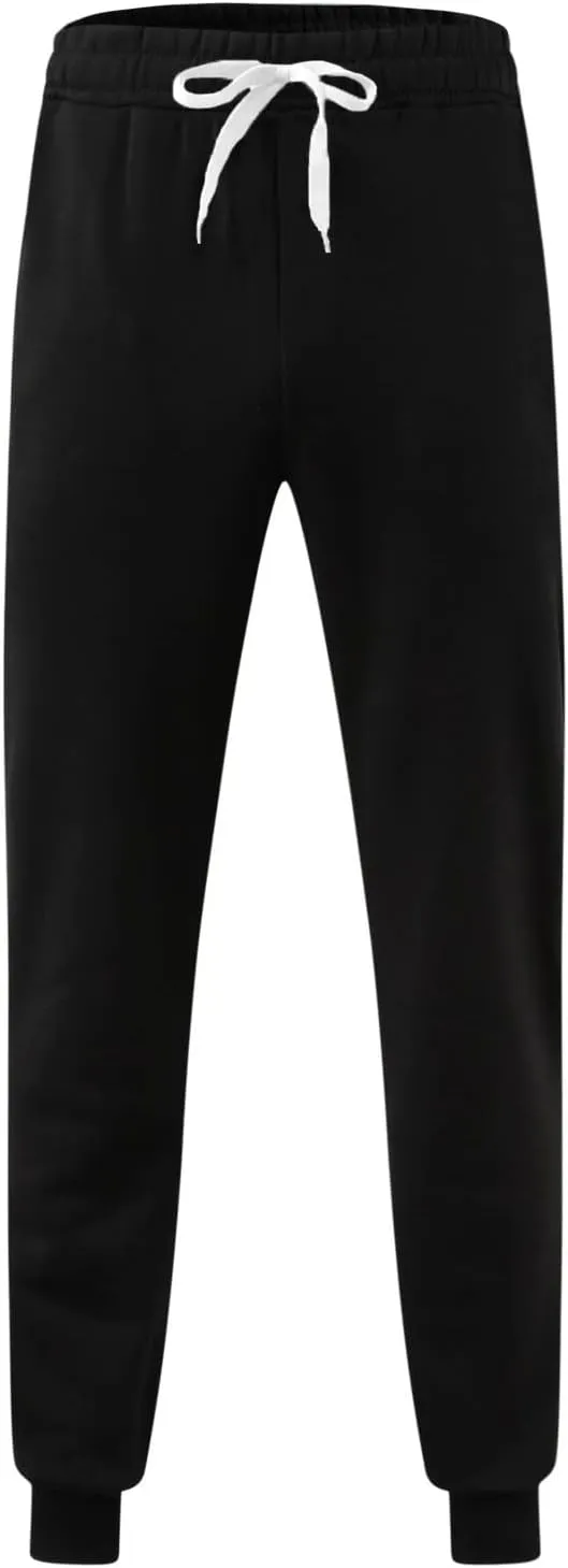 Mens Workout Cargo Sweatpants Sweatpants for Men with Pockets Mens Casual Joggers Sweatpants Sweatpants for Men Sweat