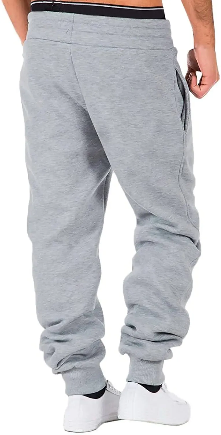 Mens Workout Cargo Sweatpants Sweatpants for Men with Pockets Mens Casual Joggers Sweatpants Sweatpants for Men Sweat