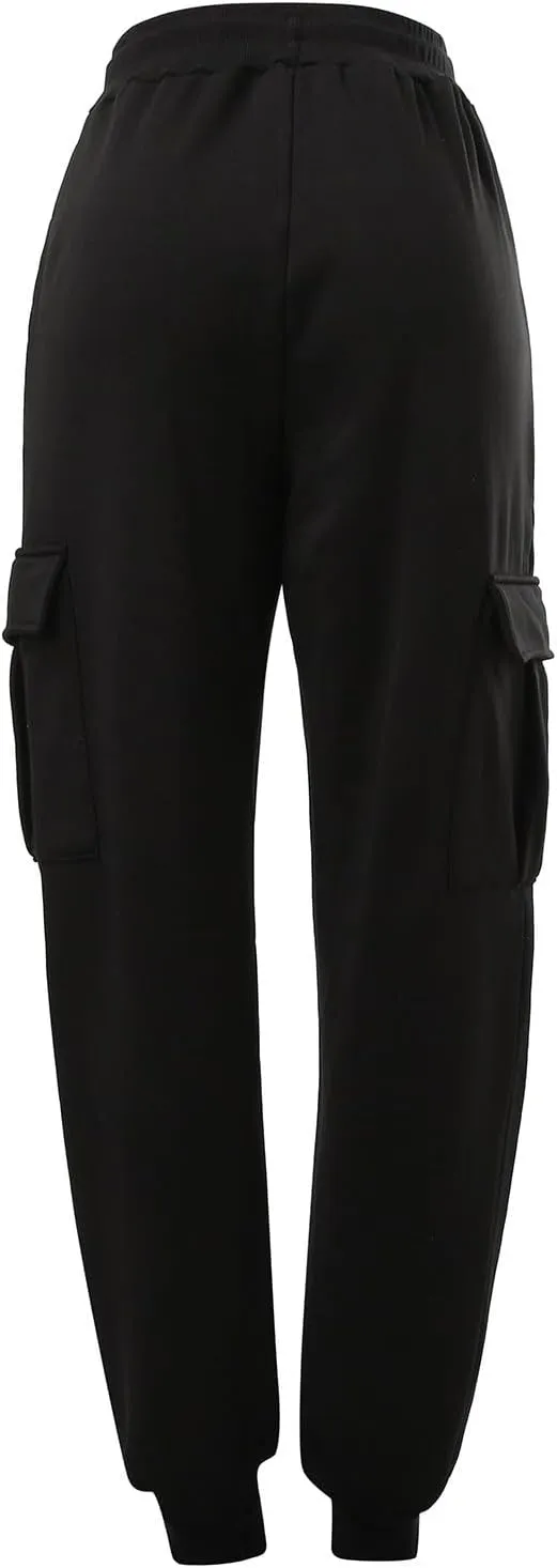 MIDOO Mens Fleece Sweatpants Tall Fleece Active Athletic Workout Jogger Sweatpants Drawstring Elastic Waist Bottom Pants