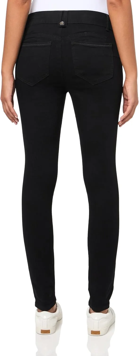 Nautica Women's High Rise Skinny Mid Rise Jeans