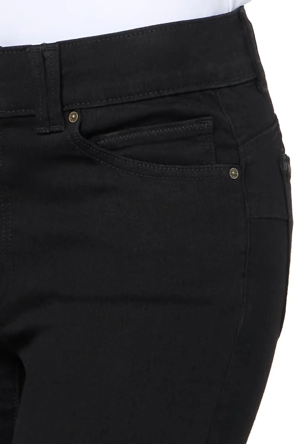 Nautica Women's High Rise Skinny Mid Rise Jeans