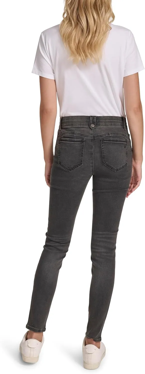 Nautica Women's High Rise Skinny Mid Rise Jeans