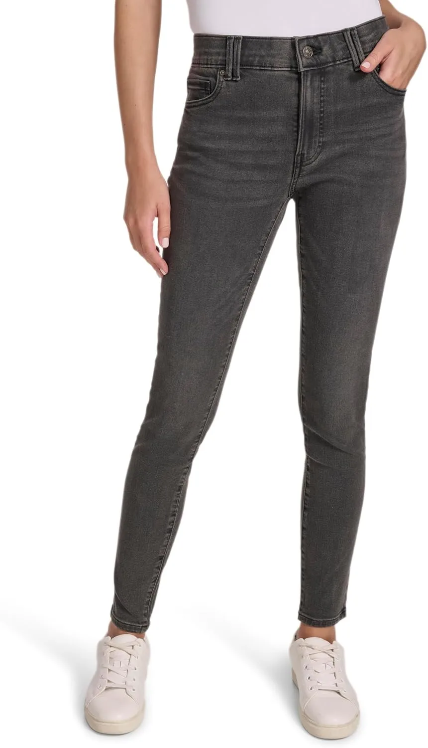 Nautica Women's High Rise Skinny Mid Rise Jeans