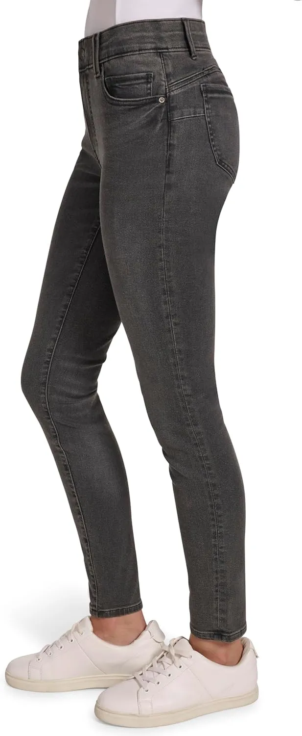 Nautica Women's High Rise Skinny Mid Rise Jeans