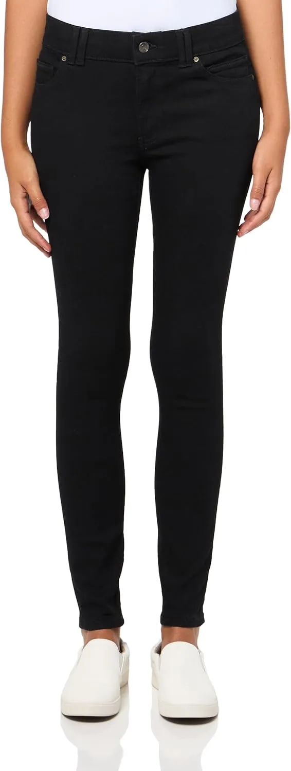 Nautica Women's High Rise Skinny Mid Rise Jeans