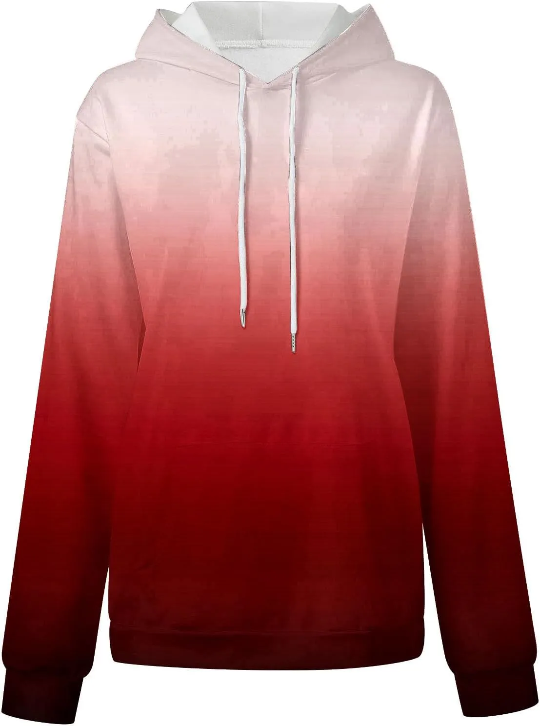 Oversized Sweatshirt for Women Drawstring Tie Dye Hoodies Caual Shirts Pullover Hooded Sweatshirt 2024 Fall