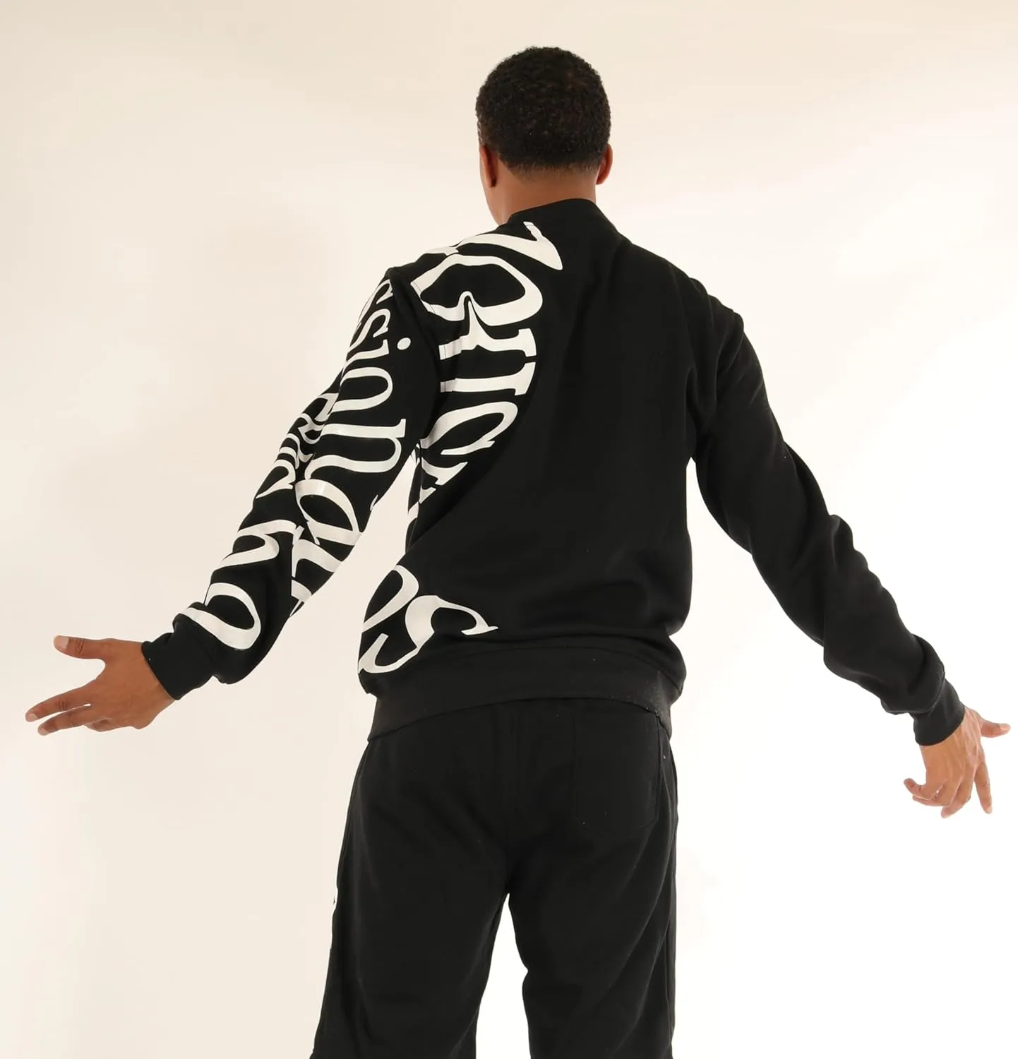 SCREENSHOT CREWNECK 3202 Mens Urban Streetwear NYC Graffiti Hip Hop Fleece Pullover Active Fashion Crew Neck Sweatshirt Top
