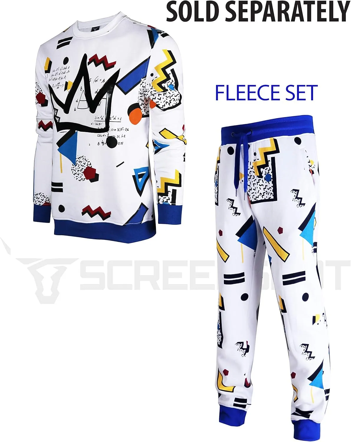 SCREENSHOT CREWNECK 9102 Mens Urban Hip Hop Premium Fleece - Pullover Activewear Street Fashion Crew Neack Sweatshirt