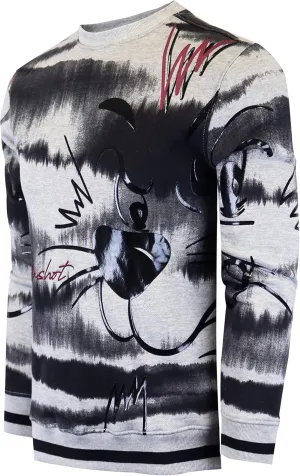 SCREENSHOT CREWNECK 9102 Mens Urban Hip Hop Premium Fleece - Pullover Activewear Street Fashion Crew Neack Sweatshirt