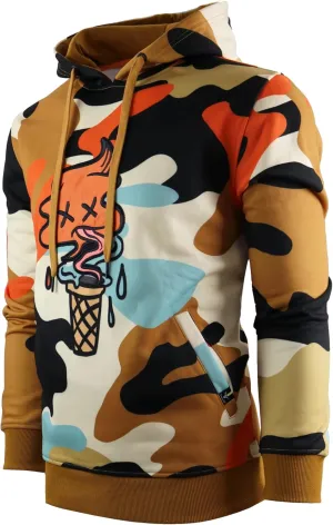 SCREENSHOT-FLEECE HOODIE 4202 Mens Urban Streetwear NYC Graffiti Embroidery Patch Fleece Pullover Sweatshirt Hoodie