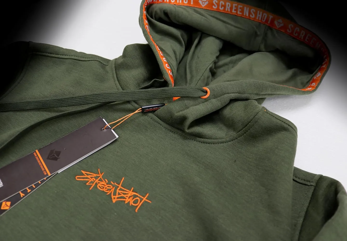 SCREENSHOT-FLEECE HOODIE 4202 Mens Urban Streetwear NYC Graffiti Embroidery Patch Fleece Pullover Sweatshirt Hoodie