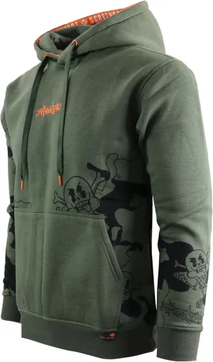 SCREENSHOT-FLEECE HOODIE 4202 Mens Urban Streetwear NYC Graffiti Embroidery Patch Fleece Pullover Sweatshirt Hoodie