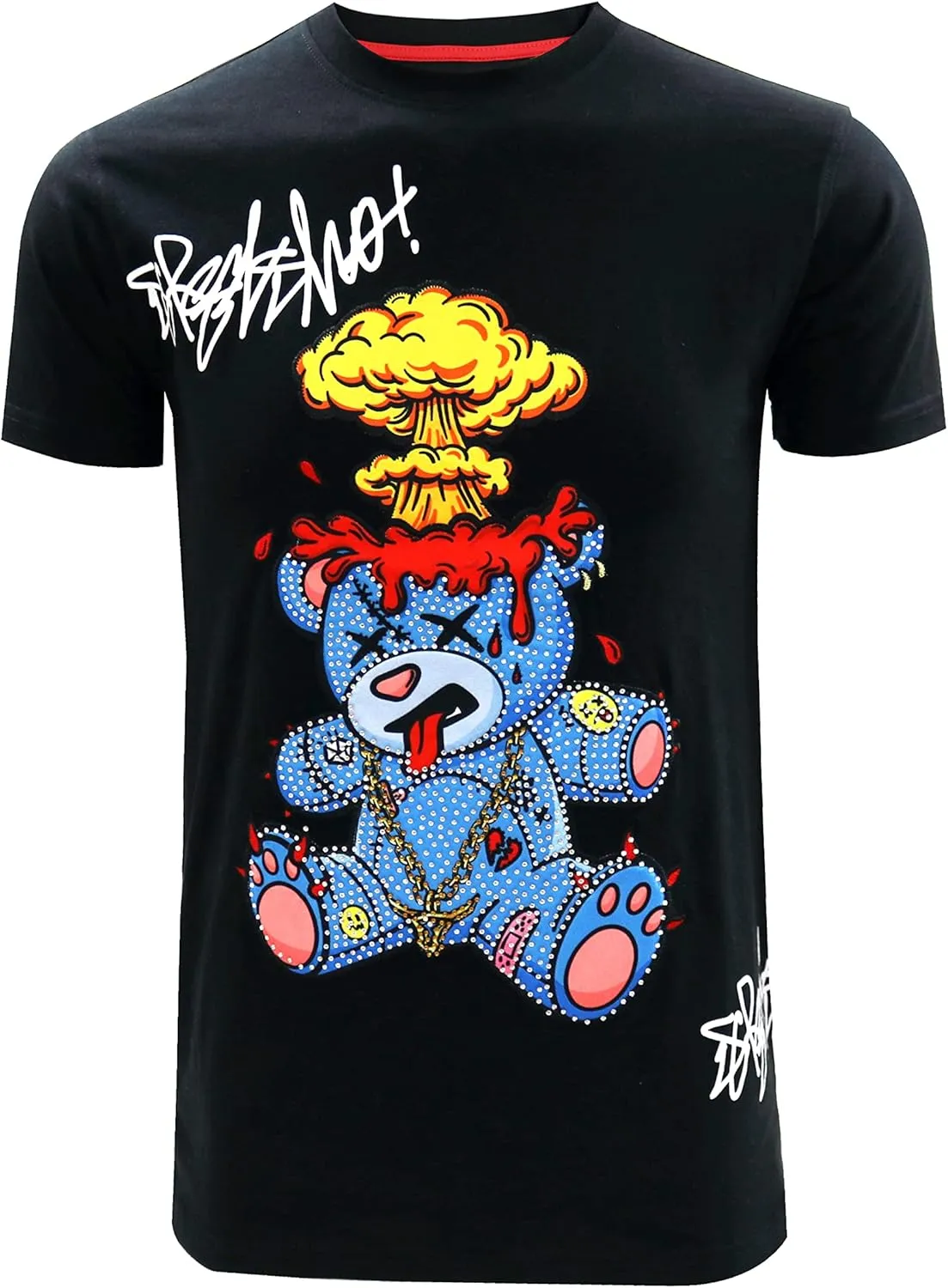 SCREENSHOT Mens Hipster Hip-Hop Premium Technique Designer Tees - Stylish Urban Streetwear Latest NYC Fashion T-Shirts