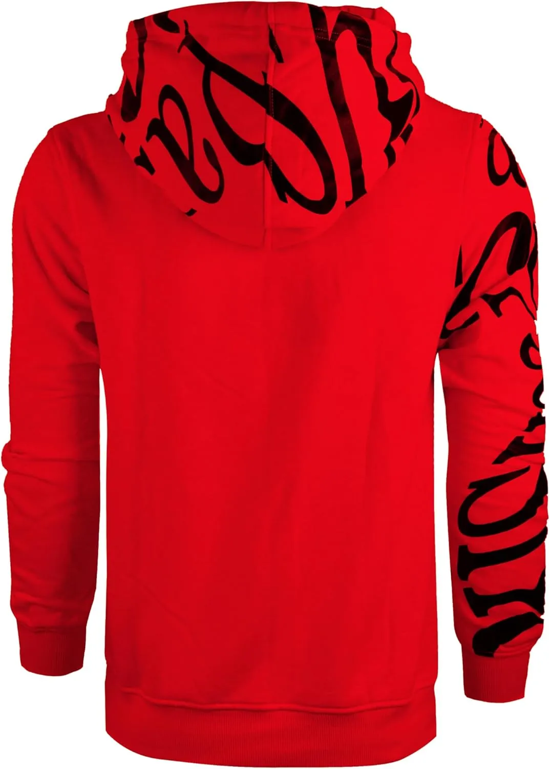 SCREENSHOT Mens Urban Premium Fleece Hoodie - Animation Cartoon Character Embroidery Patch Gel Print Hooded Sweatshirt
