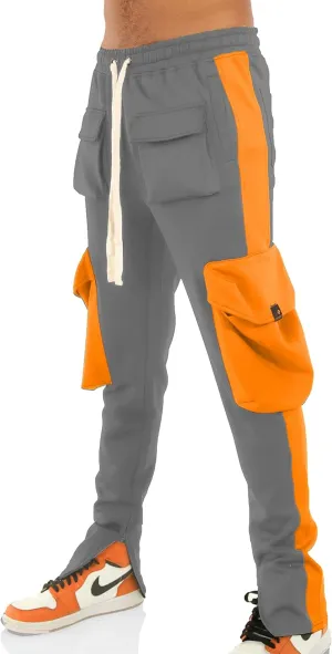 SCREENSHOT-Track Pants Basic Mens Premium Slim Fit Athletic Fitness Fashion Urban Lifestyle Streetwear Bottoms